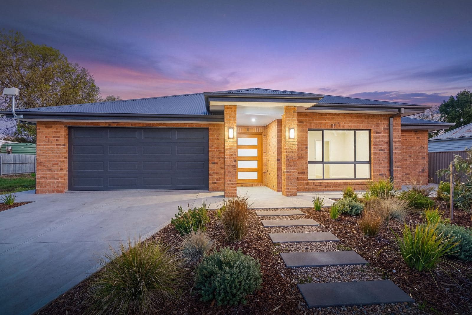 Twilight exterior real estate photography Horsham